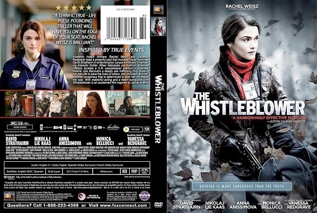 dvd cover The Whistleblower