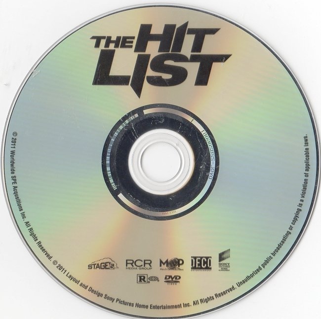 dvd cover The Hit List (2011) WS R1