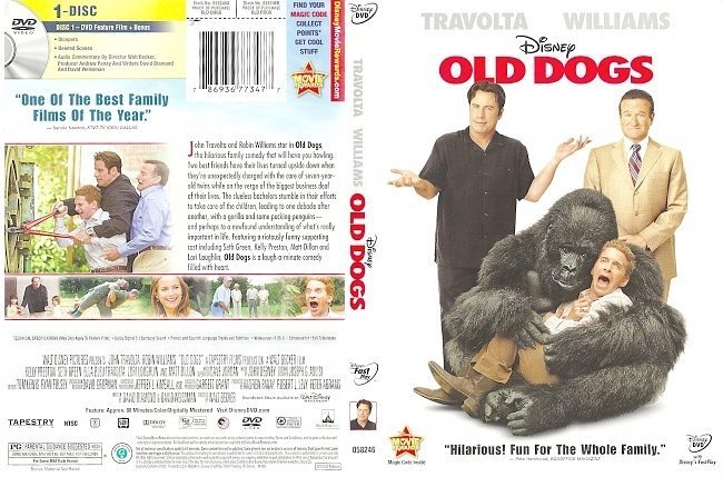 dvd cover Old Dogs (2009) WS R1