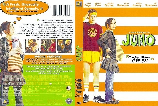 dvd cover Juno (2007) WS R1