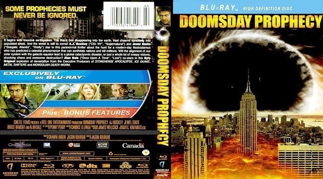 dvd cover Doomsday Prophecy