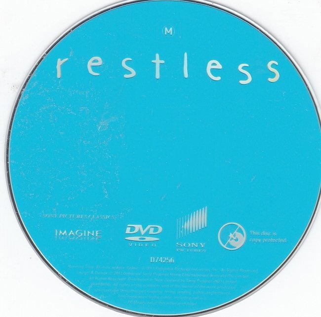 dvd cover Restless (2011) R4