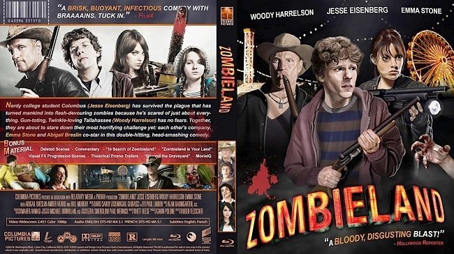 dvd cover Zombieland Blu ray