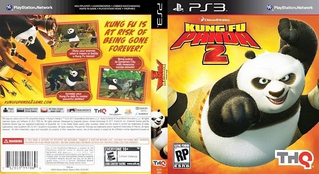 dvd cover Kung Fu Panda 2 NTSC f