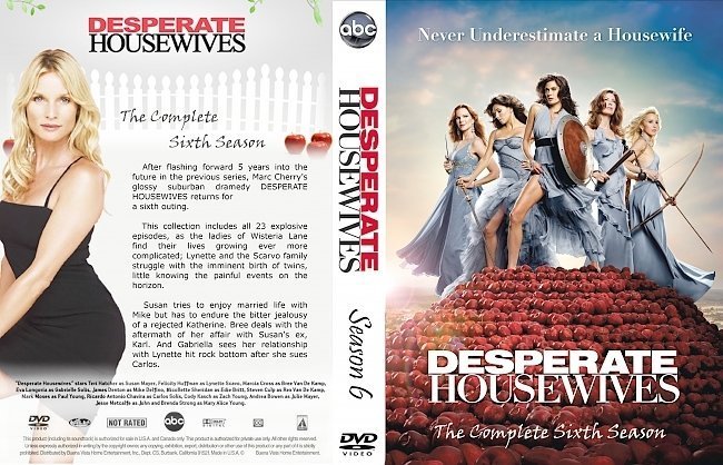 dvd cover Desperate Housewives: Seasons 1-2-3-4-5-6-7-8 Front s
