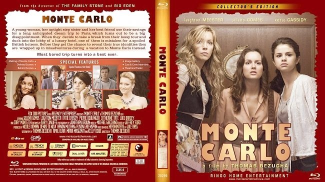 dvd cover Monte Carlo