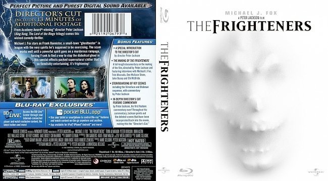 dvd cover The Frighteners