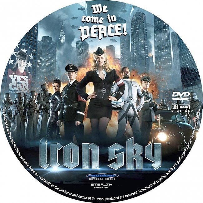 dvd cover Iron Sky WS R0 CUSTOM