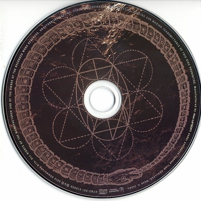 dvd cover Agalloch - The Serpent & The Sphere (Japan)
