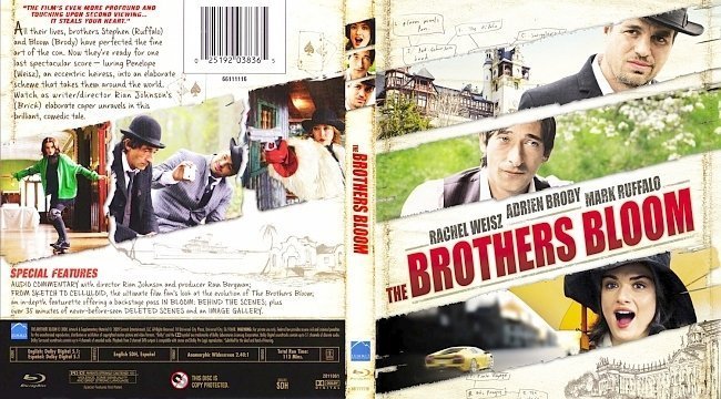 dvd cover The Brothers Bloom