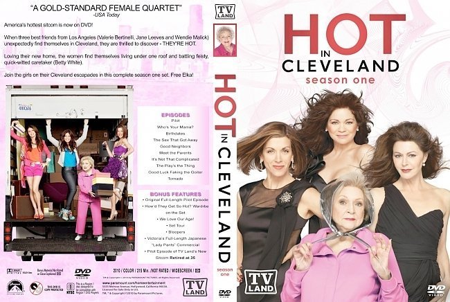 dvd cover Hot in Cleveland Season 1
