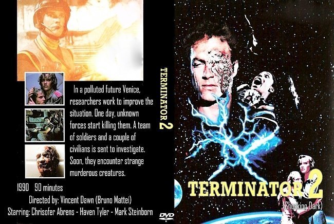 dvd cover Bruno Mattei's Terminator II