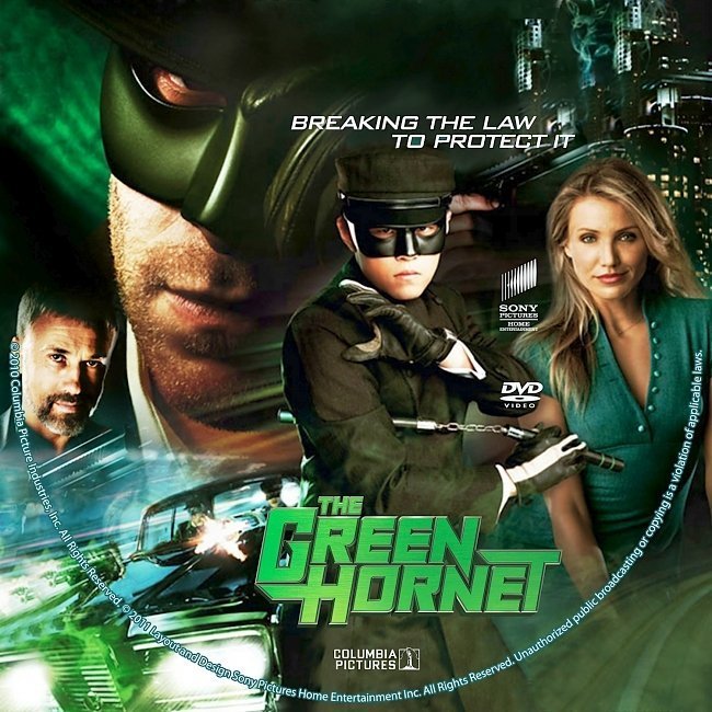 dvd cover The Green Hornet (2011) R1