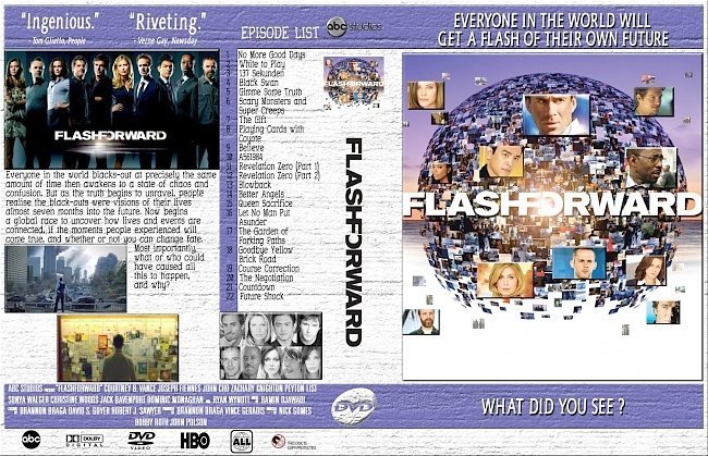 dvd cover FlashForward
