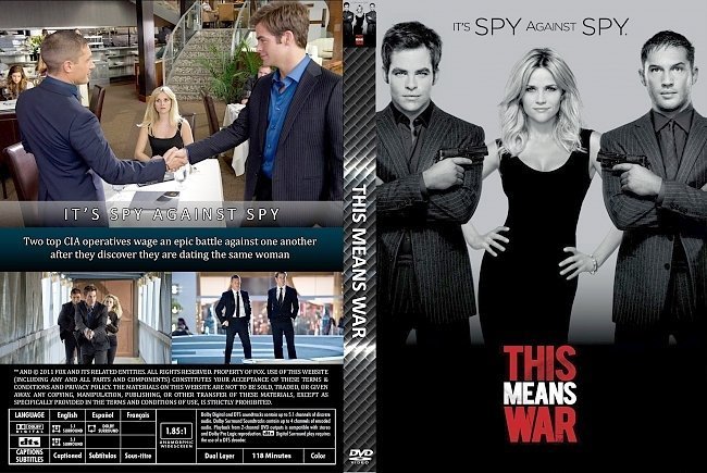 dvd cover This Means War