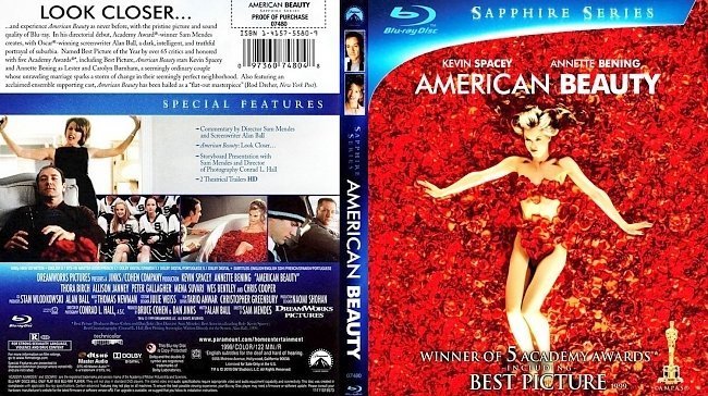 dvd cover American Beauty