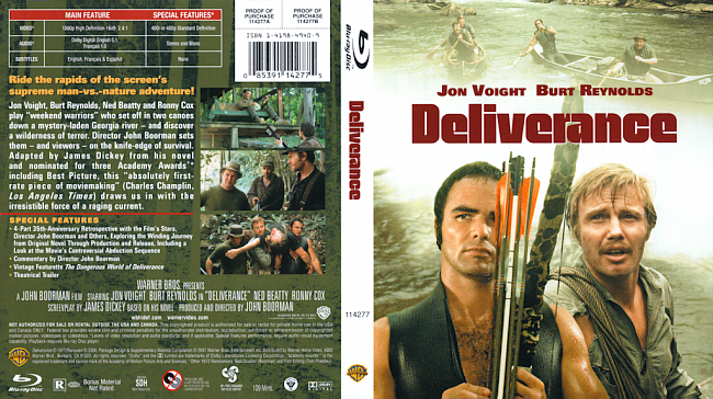 dvd cover Deliverance