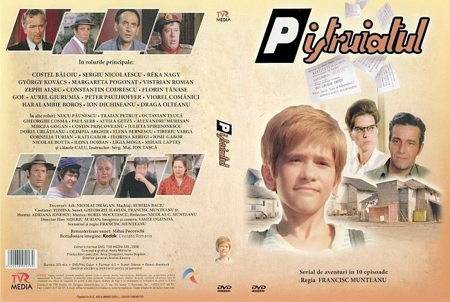 dvd cover Pistruiatul (1973)