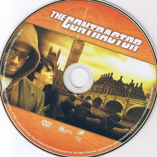 dvd cover The Contractor (2007) WS R1