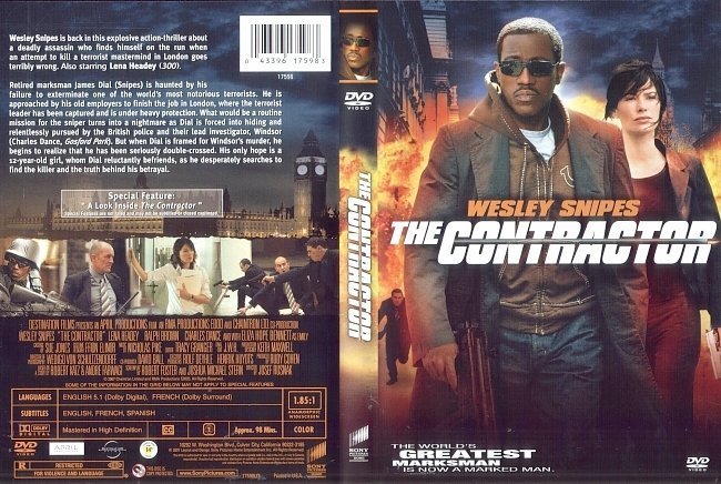 dvd cover The Contractor (2007) WS R1