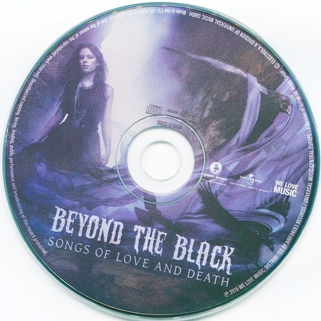 dvd cover Beyond The Black - Songs Of Love And Death