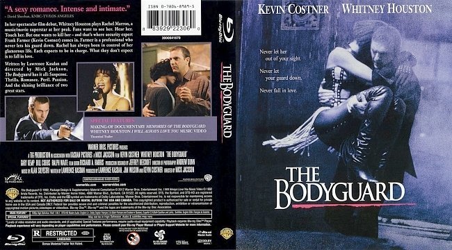 dvd cover The Bodyguard