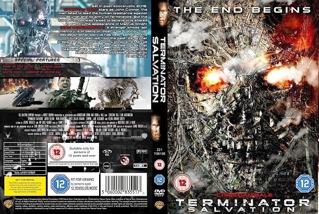 dvd cover Terminator: Salvation (2009) R2