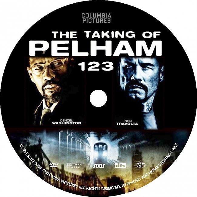 dvd cover The Taking Of Pelham 123 (2009) R0