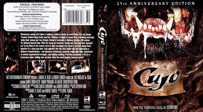 dvd cover Cujo