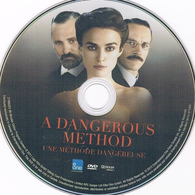 dvd cover A Dangerous Method (2011) WS R1