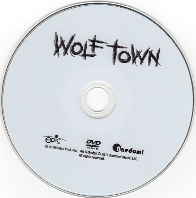dvd cover Wolf Town R1