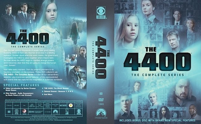 dvd cover The 4400 Complete Series
