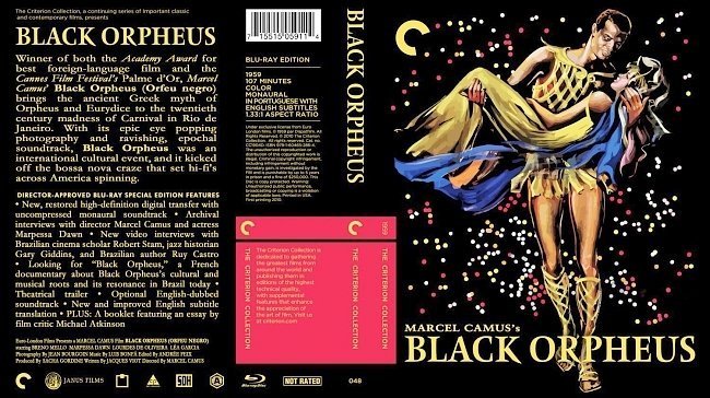 dvd cover Black Orpheus