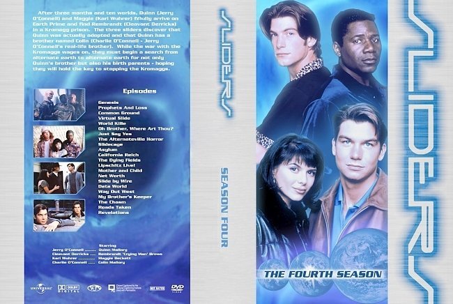 dvd cover SLIDERS 4 cover a