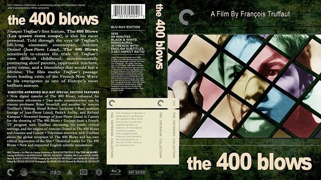 dvd cover The 400 Blows