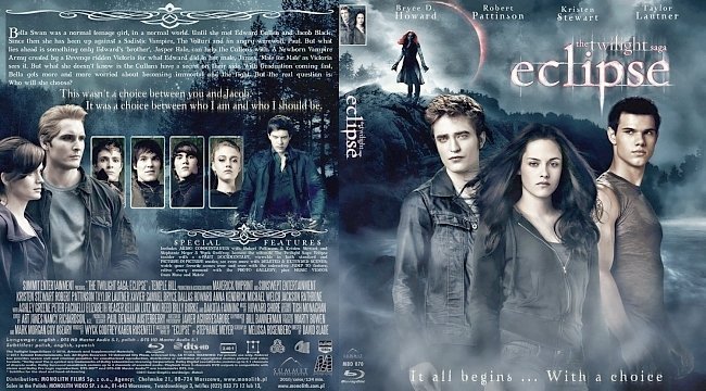 dvd cover The Twilight Saga Eclipse