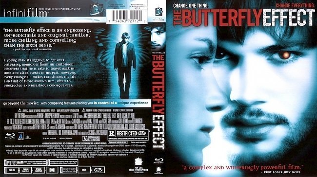 dvd cover the butterfly effect br
