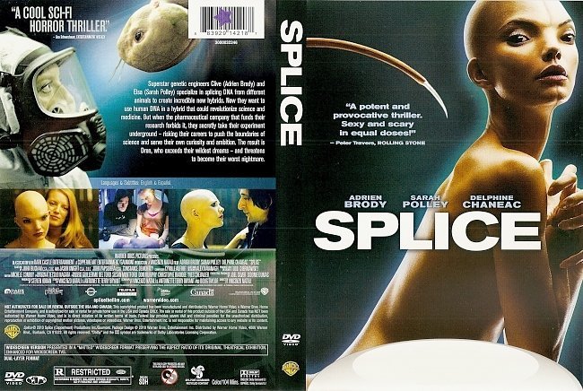 dvd cover Splice (2009) WS R1
