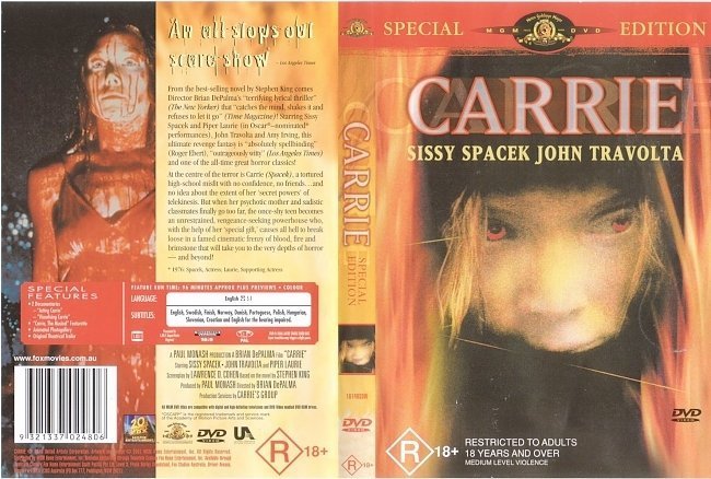 dvd cover Carrie SE R4