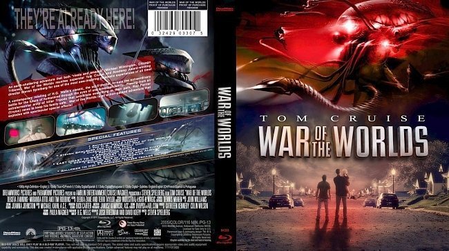 dvd cover War of the Worlds