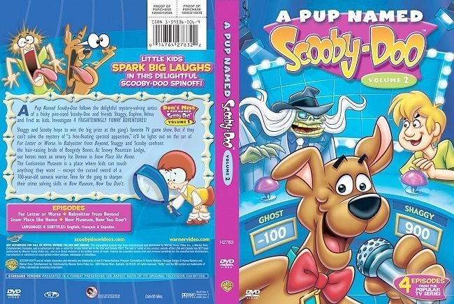 dvd cover A Pup Named Scooby Doo Vol 2