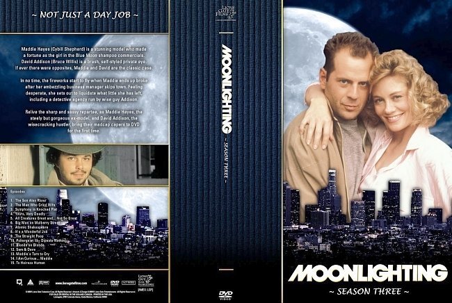 dvd cover Moonlighting Season 3