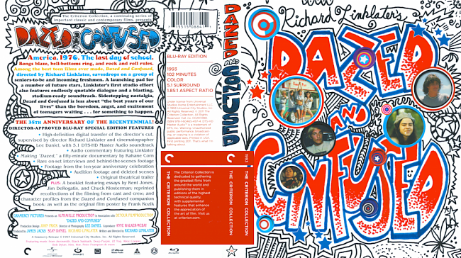 dvd cover Dazed and Confused