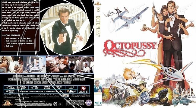 dvd cover Octopussy