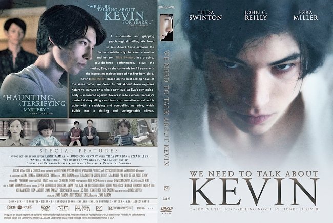 dvd cover We Need To Talk About Kevin