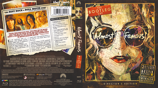 dvd cover Almost Famous