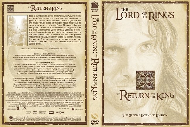 dvd cover The Two Towers Extended Edition