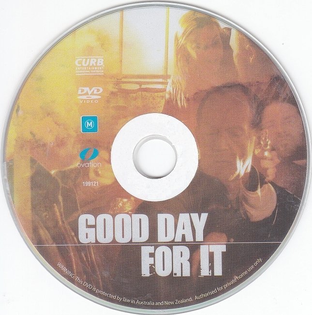 dvd cover Good Day For It (2011) R4