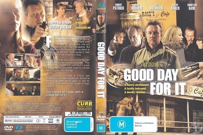dvd cover Good Day For It (2011) R4