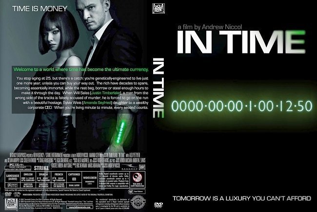 dvd cover In Time (Revised)